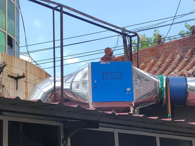 天珑油烟净化工程案例:全面推动河南平顶山郏县美食街整改Kaiyun网址 开云(图2)