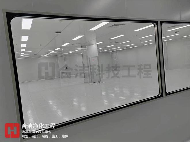 合洁科技电子净化工程：百级芯片净化车间的换风系统怎么排风(图4)